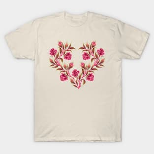 Roses - Yellow / Pink T-Shirt